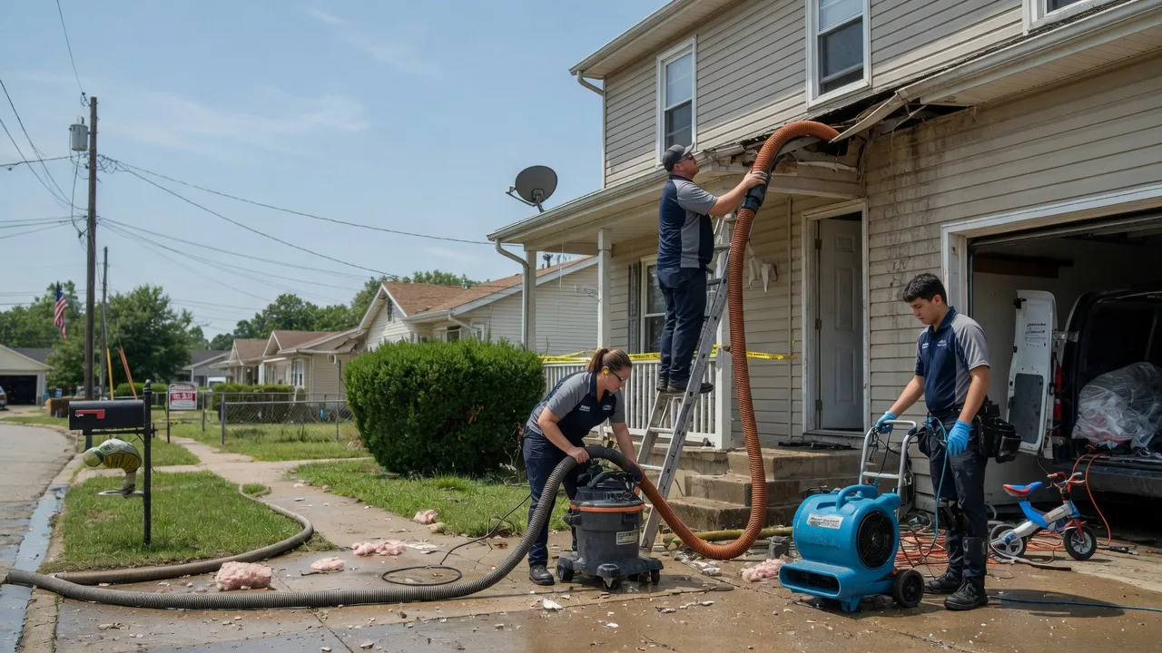 Water Damage Restoration in Donnelsville, OH near me